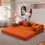 Canapé-lit modulaire en mousse Boneless