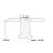 Theolia Solid Wood Base Dining Table-1003147778