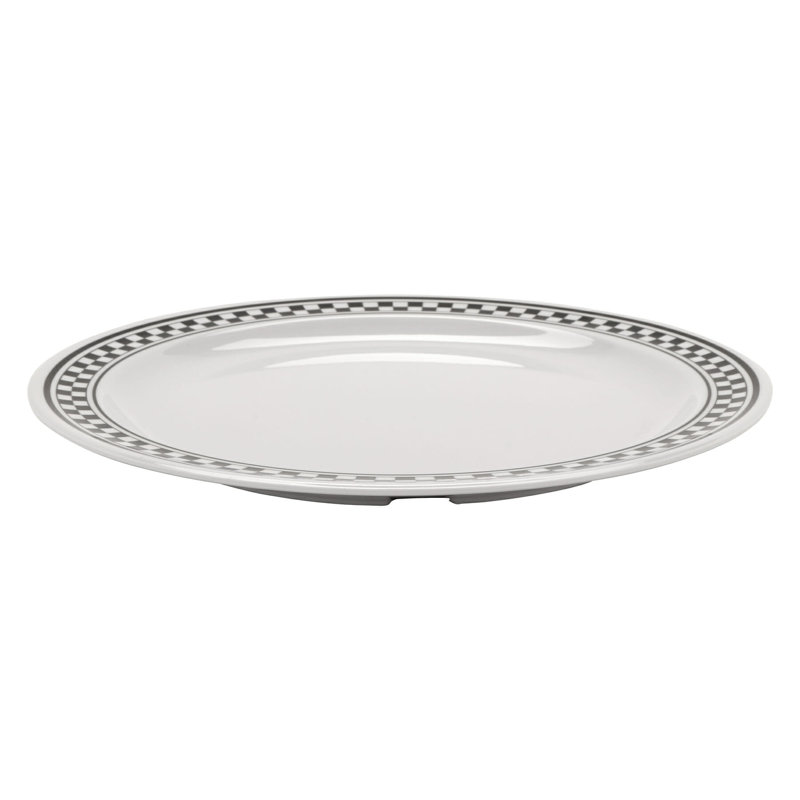  12'' Melamine Dinner Plate , Set of 12