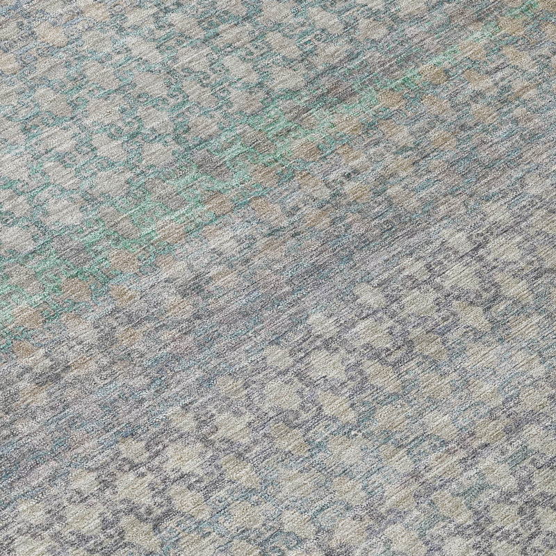 Machine Washable Indoor/Outdoor Cadence ACN2158 Abstract Rug, Runner 2'3" x 7'6"
