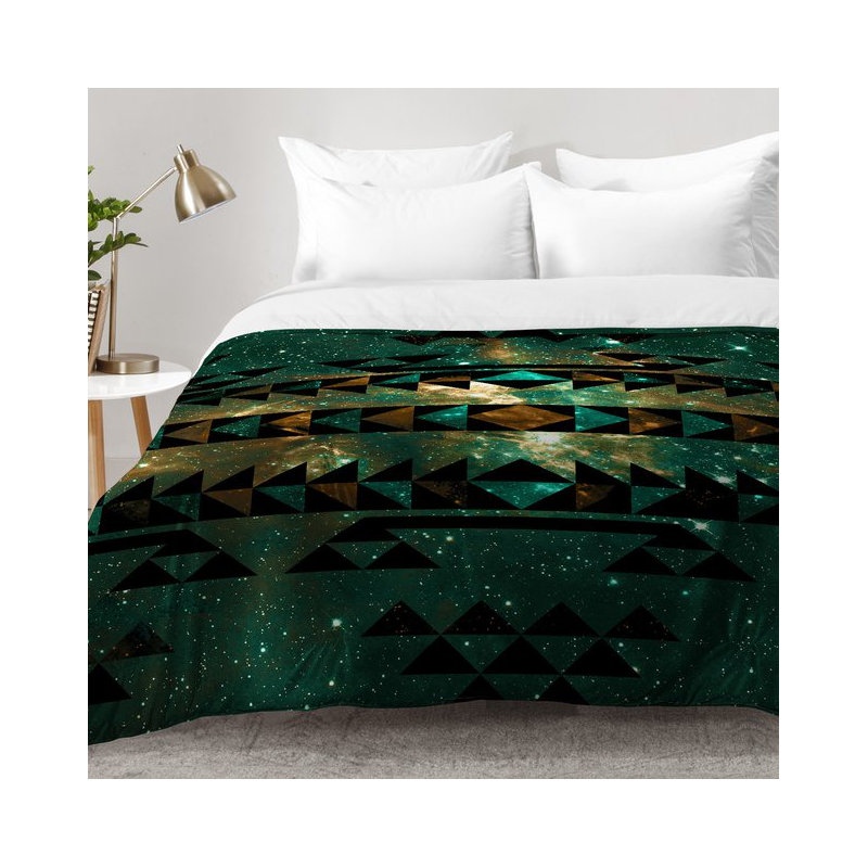 Ensemble d'édredon tribal, Édredon pour très grand lit + 2 très grandes ta
