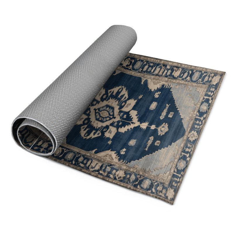 Tapis gris intérieur et extérieur surteint, Rectangulaire 2 pi x 3 pi