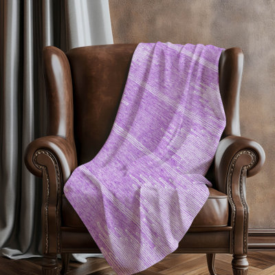 Addison Machine Washable Sherpa ASB647 Modern Throw Blanket