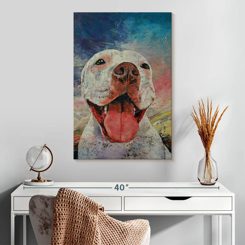 Brampt Pitbull, 30" H x 20" W