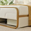 Lit plateforme tapissier avec 4 tiroirs Nelsie-113006503