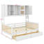 Lit de jour polyvalent en bois avec 2 tiroirs, une armoire et une tablette-1056522104-1056522107