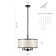 4-Light Natural Capiz Shell Drum Chandelier