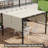2 PCS 4 X 18Ft Pergola Canopy Replacement, UV Protection Pergola Shade Cover, Easy To Install For 10 X 11.8Ft Pergola