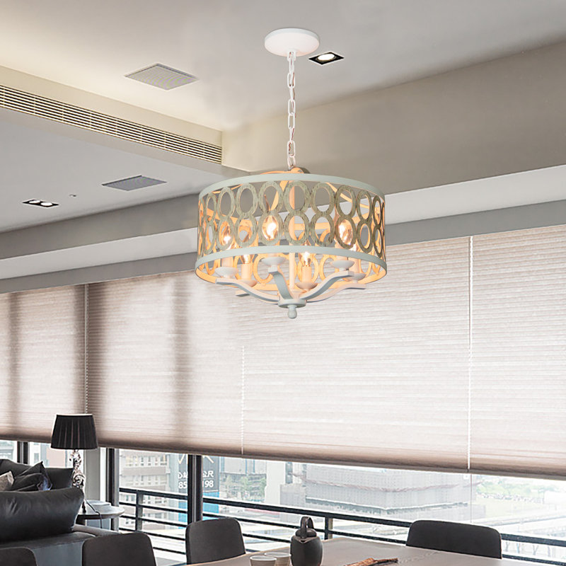Politiko 6 - Light Drum Chandelier