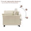 Causeuse convertible Jashlyn, canapé-lit pour petits appartements-99666372