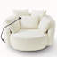 Fauteuil demi-tonneau pivotant à 360 °-1749952546
