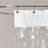 Vinyl Solid Color Single Shower Curtain + Hooks