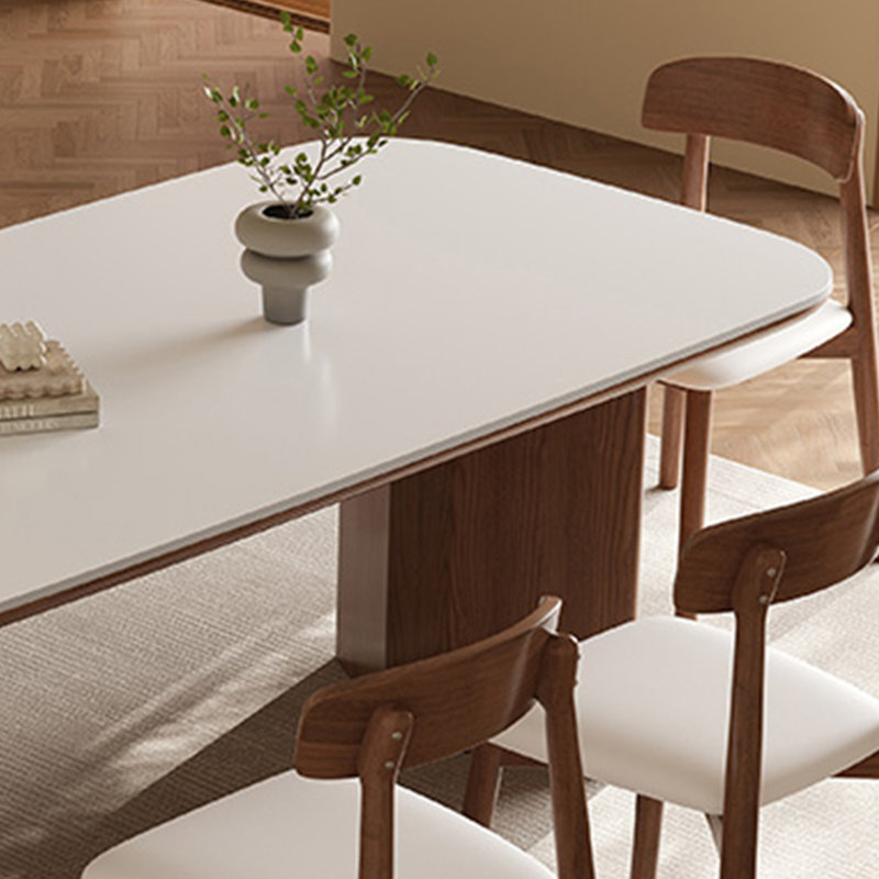 Medieval Style Scalloped Dining Table, 29.92"H x 70.86"L x 35.43"W