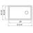 Radius 31.75'' L Single Bowl Kitchen Sink-16187776