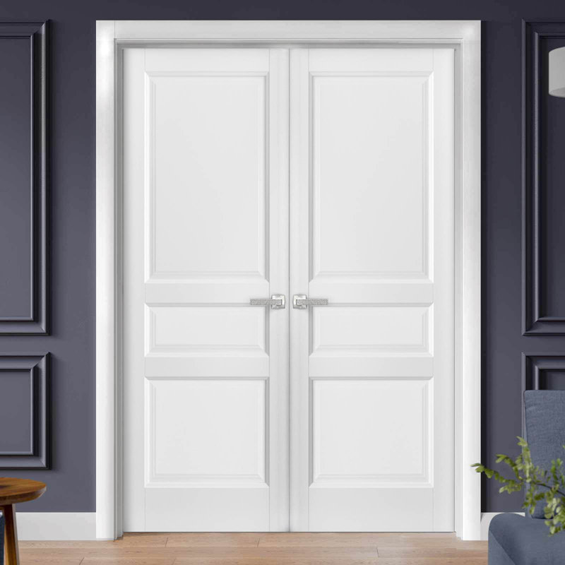 Portes standard en bois massif Lucia, 64 po x 80 po