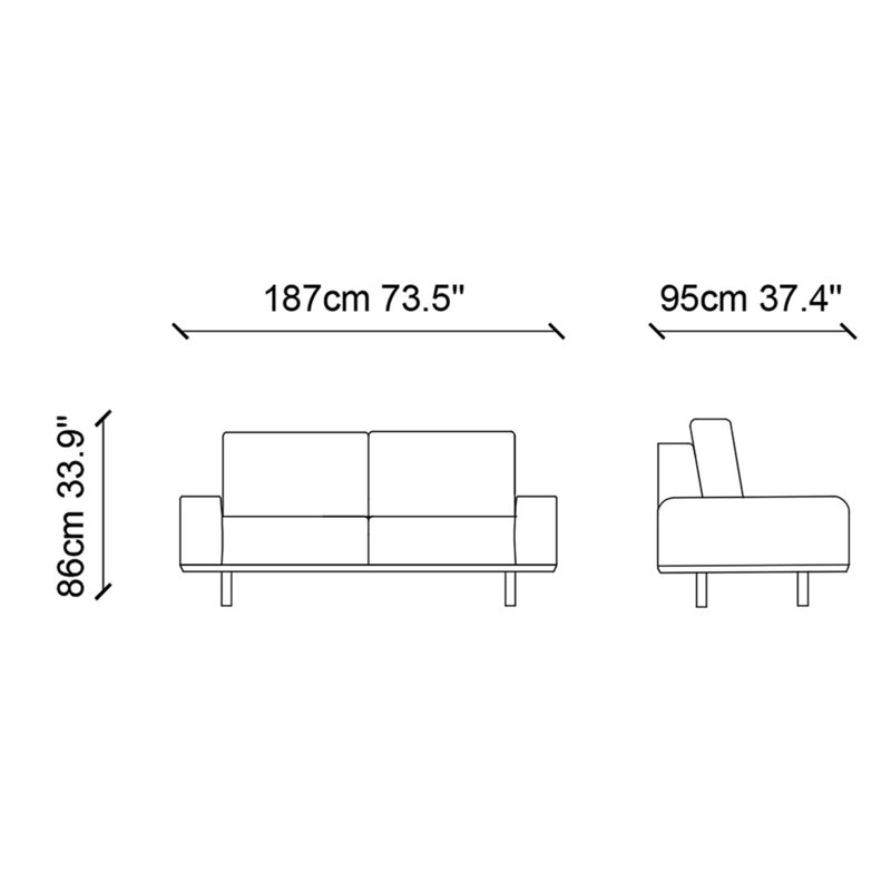 Wyalusing Linen Sofa