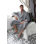 Peignoir gaufré LOTUS LINEN - Peignoirs de luxe en coton pour hôtel / spa