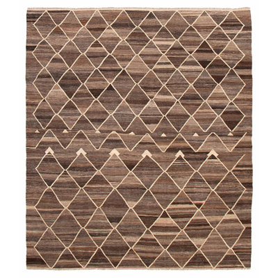 Sivas Brown Kilim 8'5" x 9'8"