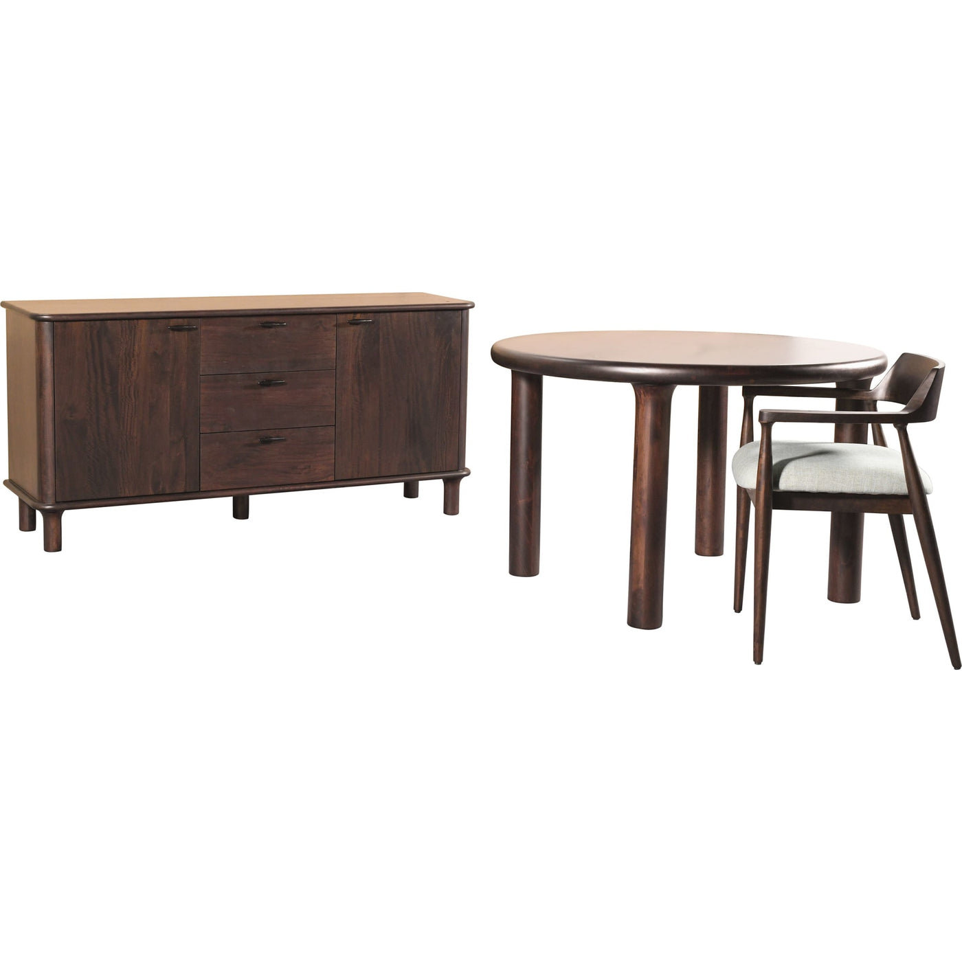 Tico 48" Solid Wood Dining Table