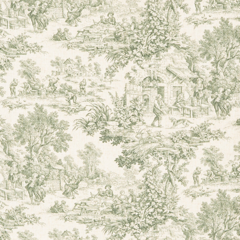 Jupe d'arbre de Noël Toile, Green, 48"