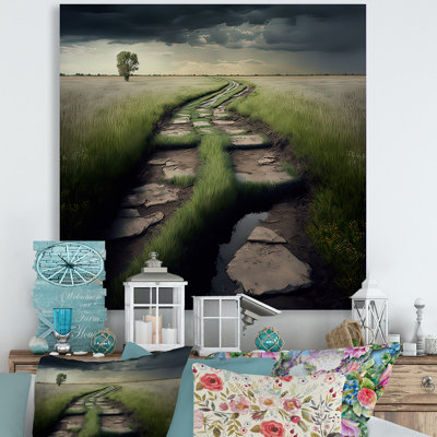 " Path In The Middle Of A Field I "