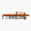 Double chaise longue de patio avec coussin-58746795