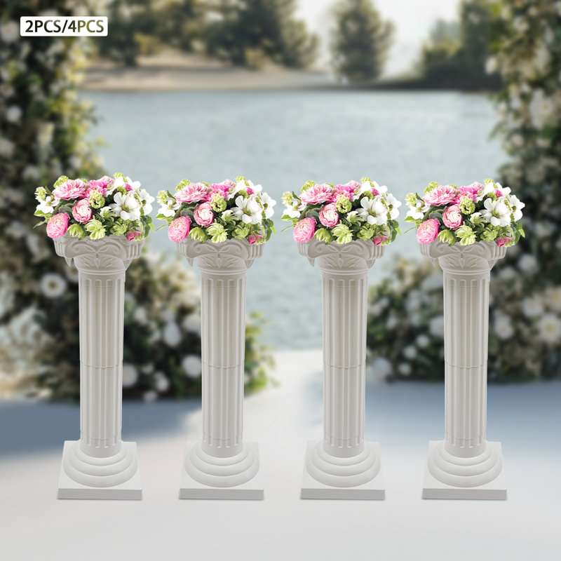 4 pièces de mariage colonne romaine mariage paysage pilier romain