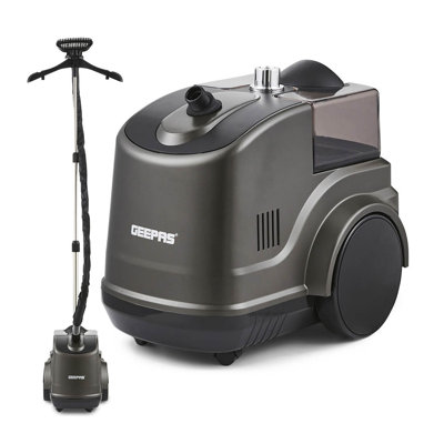 GEEPAS 2000W Upright Garment Steamer 2 Steam 3L Tank