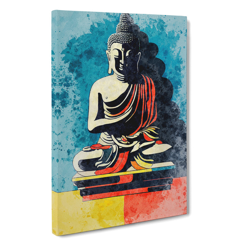 Buddha Beauty - Print, Wrapped Canvas, 50cm H x 35cm W x 3cm D, No Matte
