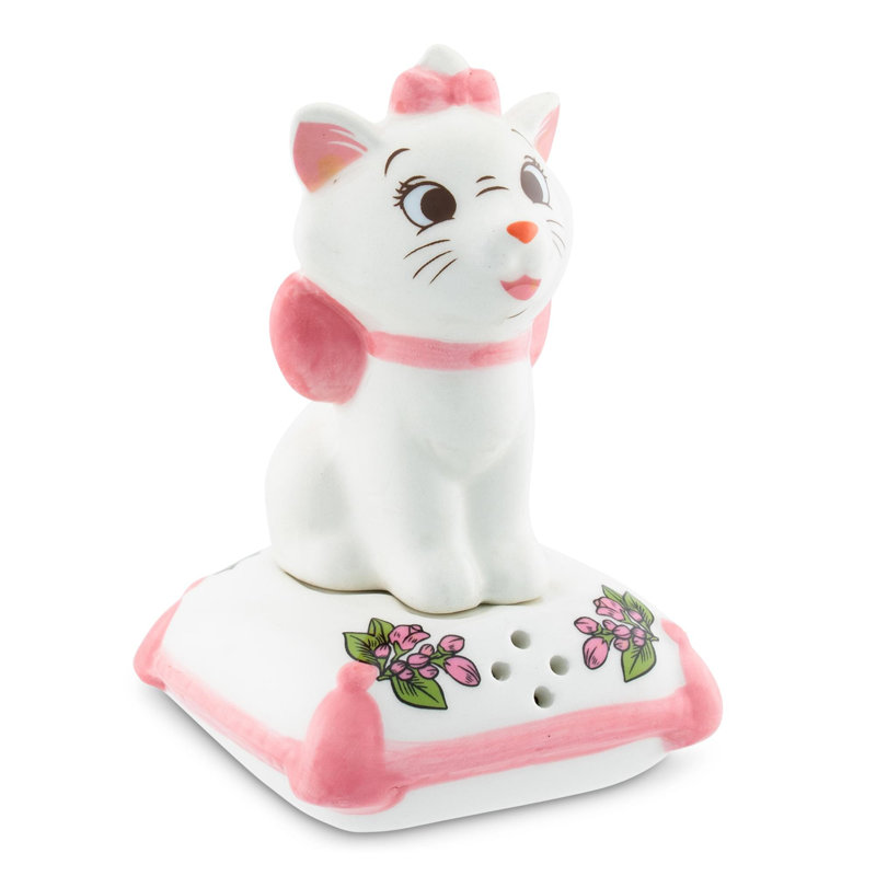 Ensemble de salière et poivrière en céramique Disney The Aristochats Marie avec coussin