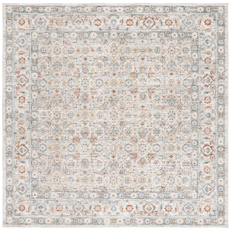 Lasher Area Rug, Square 6'7"