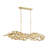 Glossop 50.5'' Antique Gold Linear Chandelier