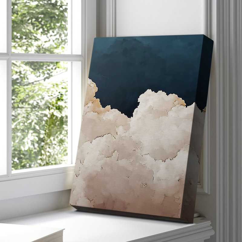 Paysage LXVI, toile tendue avec châssis - prête à être accrochée, H 18 po x l 12 po