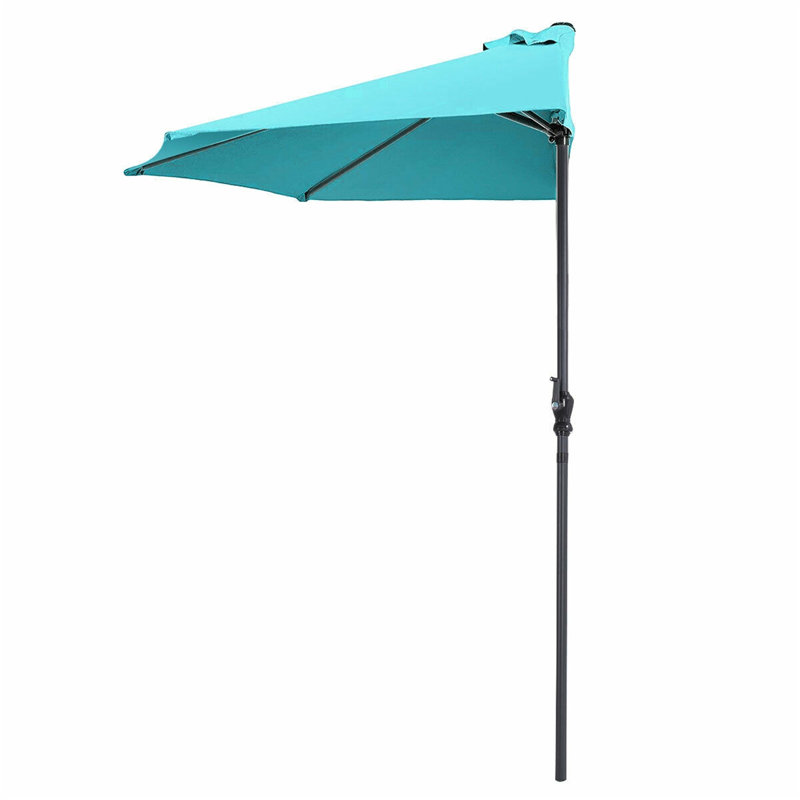 Parasol de marché 8 pi Salazar, Turquoise