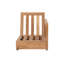 Chatsworth  Outdoor Teak One Arm Lounge Chair-1333287359