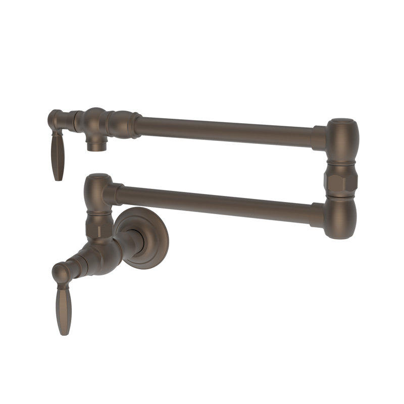 Metropole Wall Mount Pot Filler, English Bronze