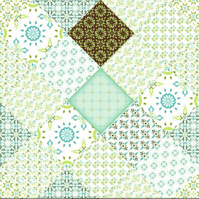 Terrera Peel & Stick Geometric Roll