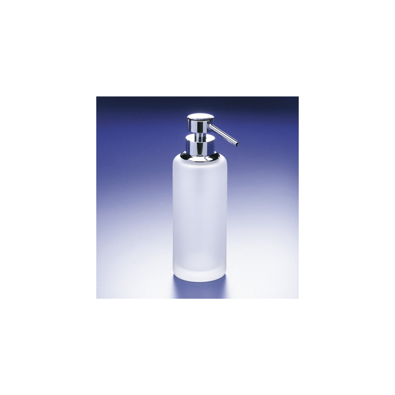 Distributeur de savon en verre Acessories, Chrome