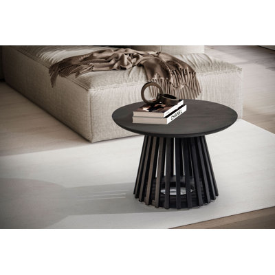 Nidhi Solid Wood Abstract Coffee Table