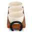 Millwood Pines 4 Piece 15 Inch Bamboo Tray and Condiment Server Set in Golden Brown