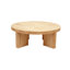 Round Coffee Table Blonde