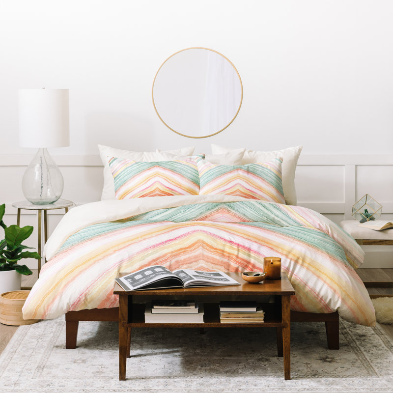 Ensemble de housse de couette Iveta Abolina, Housse de couette pour très grand lit et 2 très 