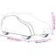 Vidaxl housse de voiture pour VUS avec sangles à boucle Full Silver XL PEVA