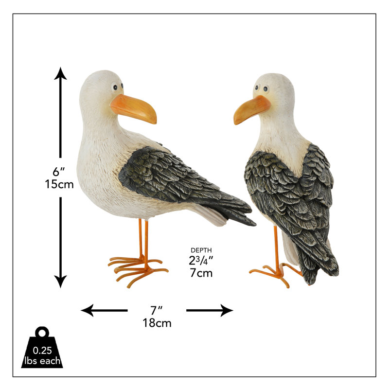 Ensemble de 2 figurines St Judes Sea Gull