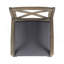 Chaise avec 2 coussins Perla