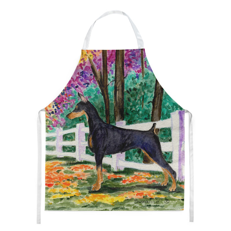 No Pattern Bib Apron