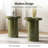 Musae Modern Round Fully Assembled End Table with Enamel Finish-1827868559