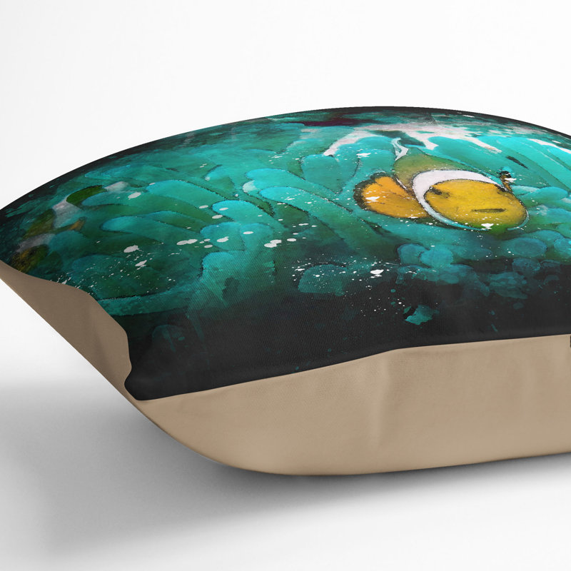Square Cushion, 40cm H x 40cm W x 15cm D, Stone