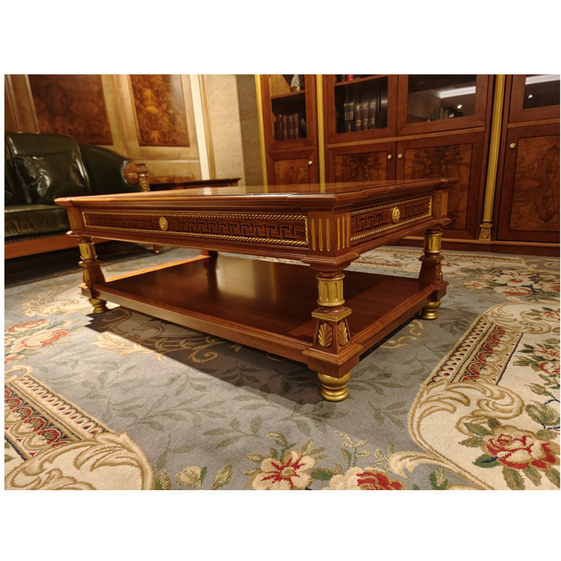 Infinity Solid Wood Coffee Table