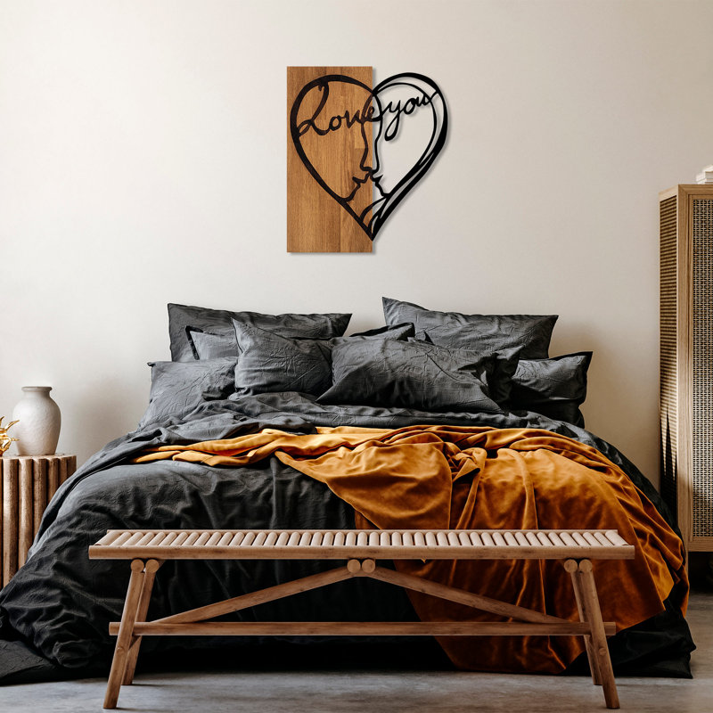 Décoration murale en bois